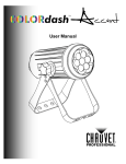 COLORdash&trade; Accent User Manual Rev. 6