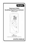 Veterinary V3402 HandHeld Digital Pulse Oximeter