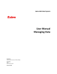 User Manual Managing Data - Hotel eServices