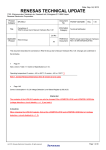 Corrections of RX21A Group User`s Manual Hardware Rev.1.00