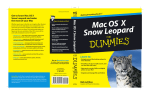 Mac OS ® X Snow Leopard