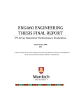 ENG460 ENGINEERING THESIS FINAL REPORT