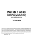 M68HC16 R SERIES - Freescale Semiconductor