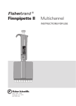 Fisherbrand II Multichannel User Manual 2002