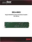 SEA-8803 User Manual