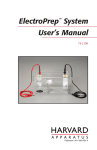 ElectroPrep™ System User`s Manual