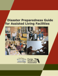 Disaster Preparedness Guide for Assisted Living