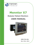 User Manual - Mennen Medical