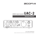 UAC-2 Operation Manual (English)