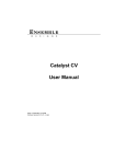 Catalyst CV User Manual