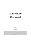 WDReportCom User Manual