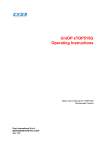 UniOP eTOP515G Operating Instructions
