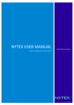 NYTEX User Manual