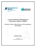 Louisiana Medicaid Management Information System (LMMIS)