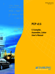 PCP C Compiler, Assembler, Linker User`s Manual