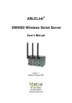 SW5002 Wireless Serial Server
