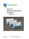 E2C Link™ Ethernet to Cellular Router User Manual