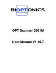 OPT Scanner 3001M User Manual V1.10.7