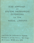 ucsd workshop systems programming extensions pascal