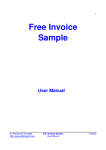 Free Invoice Sample