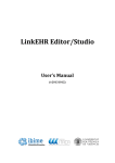 LinkEHR Editor/Studio Manual