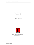 2-Minute PDF Designer Version 1.0 User`s Manual