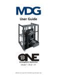 User Guide - MDG Fog Generators Ltd
