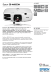 Product Sheet - About Projectors