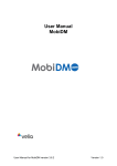 User Manual MobiDM