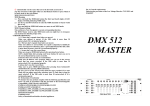 DMX 512 MASTER