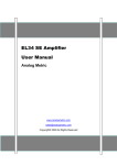 EL34 SE Amplifier User Manual