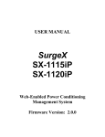 SX1120iP User Manual