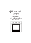 Built-In Electric Oven User Manual EP6004SX