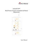 User`s Manual SunTech® 247™ Blood Pressure Blood Pressure