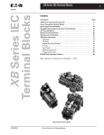 XB Series IEC Terminal Blocks