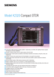TE-300/OTDR K310/Siemens