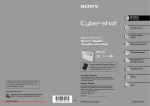 Sony Cyber-shot DSC-T30 User Guide Manual pdf