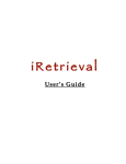 iRetrieval User`s Guide