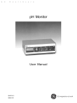 マニュアル pH Monitor