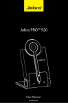 Jabra 920 user manual