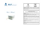 FDAT-EN2 Users Manual - Alf-Tech