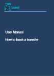 User Manual How to book a transfer