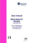 User manual