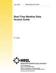 Real-Time Weather Data Access Guide
