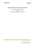 [MI 020-495] Intelligent Field Device Configurator (IFDC