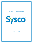 eSysco V2 User Manual