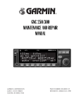 GNC 250/300 MAINTENANCE AND REPAIR MANUAL