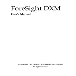 Foresight DXM User Guide