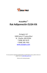 AssayMaxTM Rat Adiponectin ELISA Kit