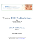 User`s Manual for the Wyoming HHH System